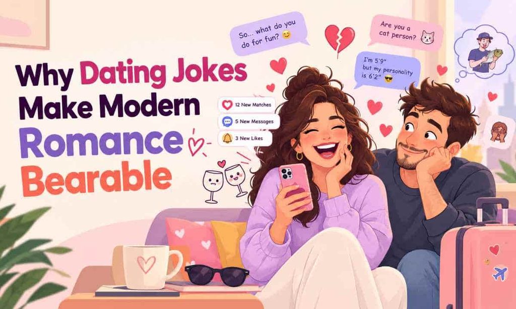 Why Dating Jokes Make Modern Romance Bearable