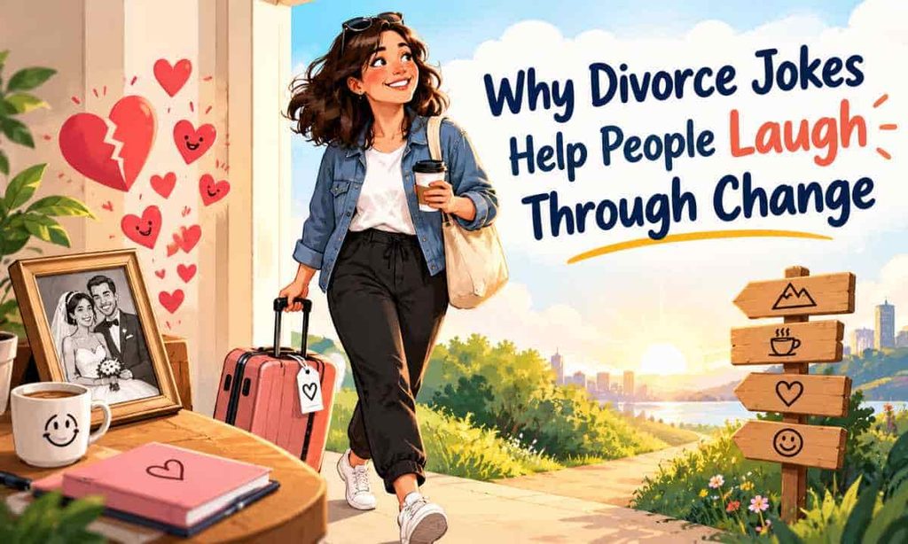 Why Divorce Jokes Help People Laugh Through Change