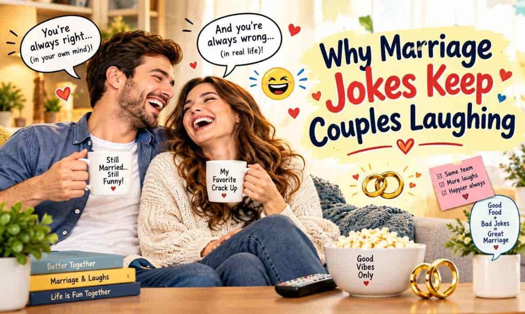 Why Marriage Jokes Keep Couples Laughing