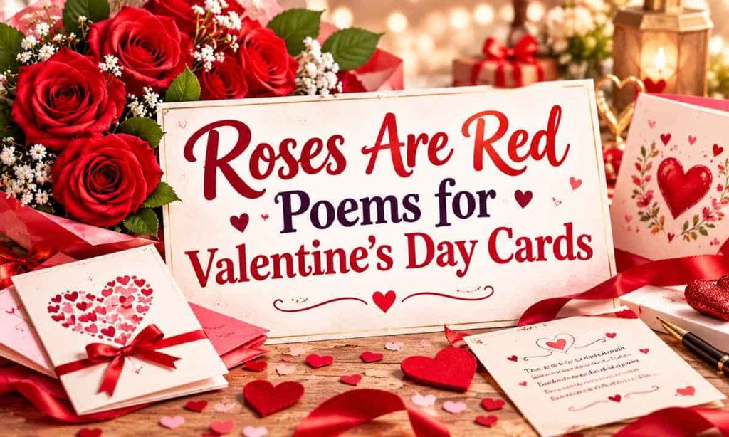 Roses Are Red Poems for Valentine's Day Cards