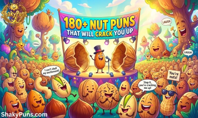 180+ Nut Puns That Will Crack You Up
