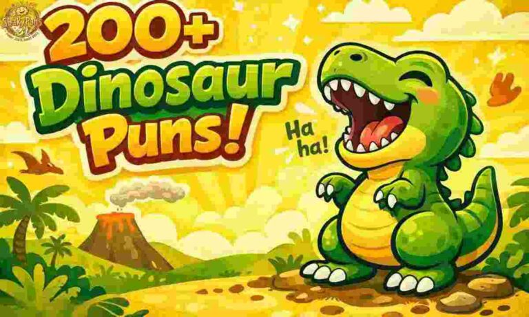 200+ Dinosaur Puns Birthdays, Love, Jurassic Park, Christmas