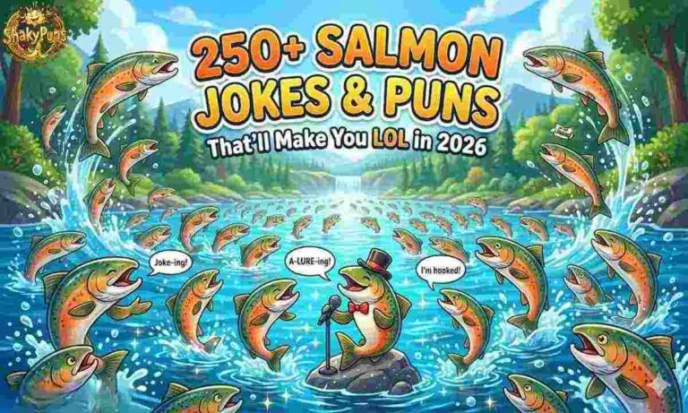 250+ Salmon Puns & Jokes That’ll Make You LOL in 2026