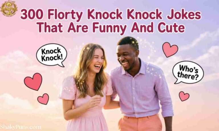 300 Flirty Knock Knock Jokes That Are Funny And Cute