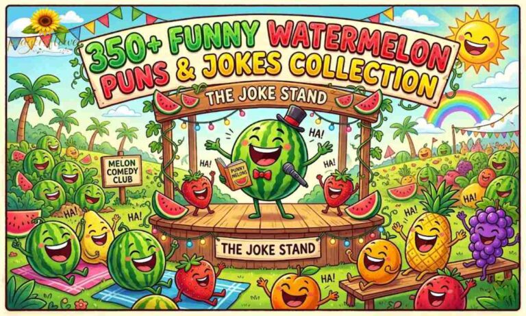 350+ Funny Watermelon Puns & Jokes Collection