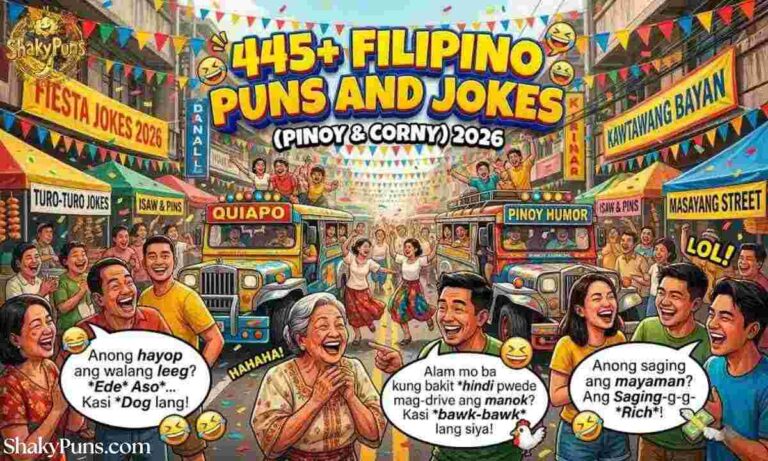 445+ Filipino Puns and Jokes (Pinoy & Corny) 2026