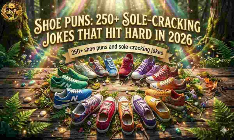 Shoe Puns 250+ Sole-Cracking Jokes That Hit Hard in 2026