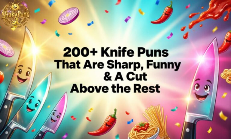 🔪 200+ Knife Puns That Are Sharp, Funny & A Cut Above the Rest