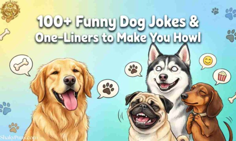 100+ Funny Dog Jokes & One-Liners to Make You Howl