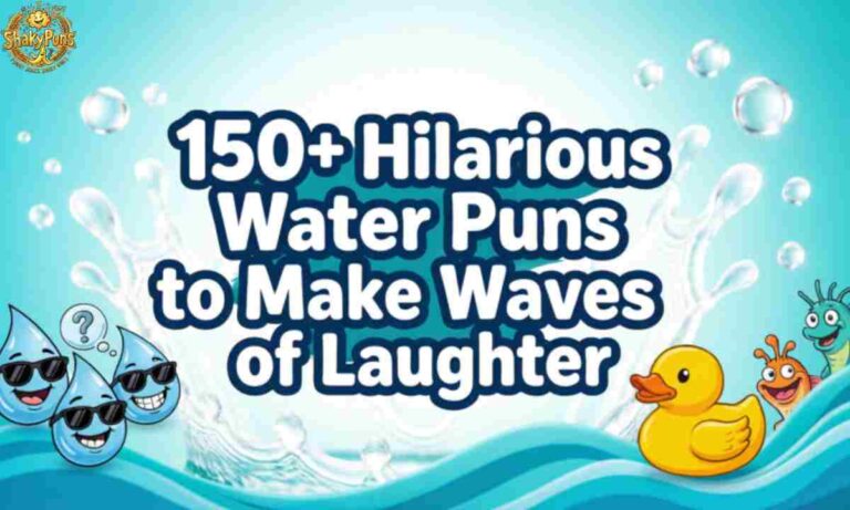 150+ Hilarious Water Puns to Make Waves of Laughter