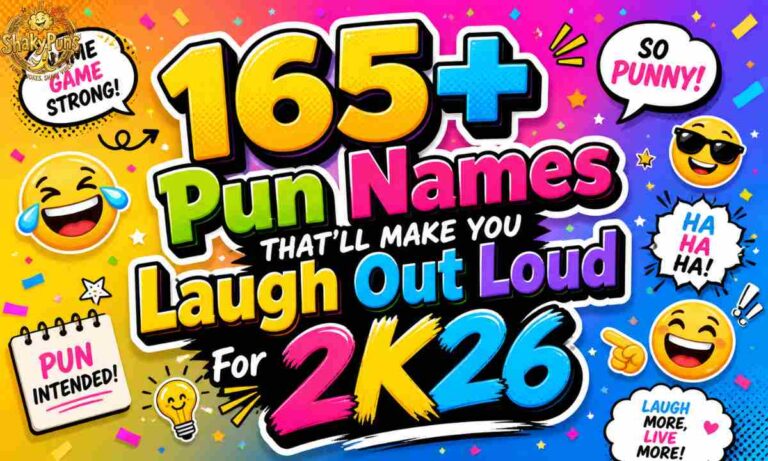 165+ Pun Names That’ll Make You Laugh Out Loud For 2K26