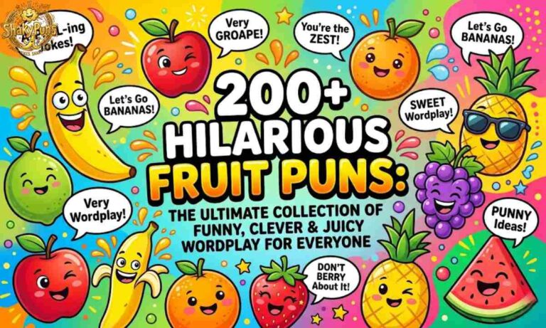 200+ Hilarious Fruit Puns The Ultimate Collection of Funny, Clever & Juicy Wordplay for Everyone
