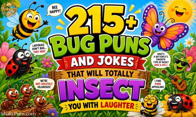 215+ Bug Puns And Jokes That Will Totally Insect You With Laughter