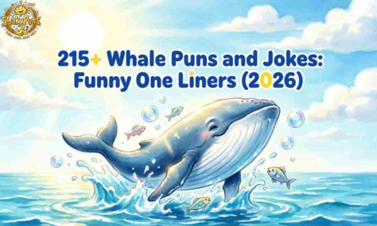 215+ Whale Puns and Jokes Funny One Liners (2026)