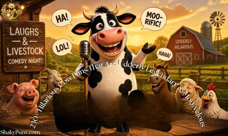 230+ Hilarious Cow Puns That Are Udderly Legendary & Moo-velous