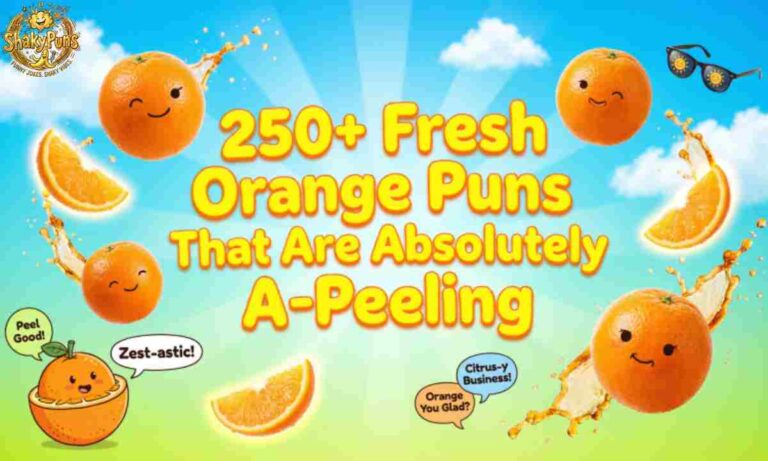 250+ Fresh Orange Puns That Are Absolutely A-Peeling