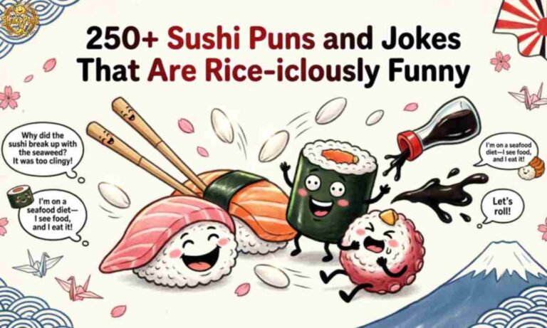250+ Sushi Puns and Jokes That Are Rice-iculously Funny