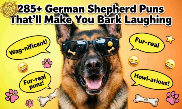 285+ German Shepherd Puns That’ll Make You Bark Laughing