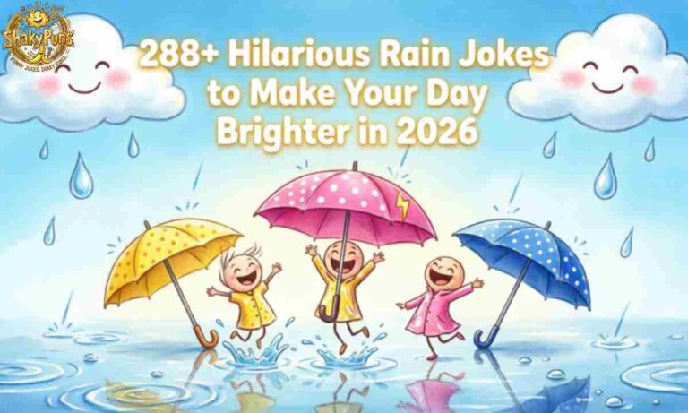 288+ Hilarious Rain Jokes to Make Your Day Brighter in 2026