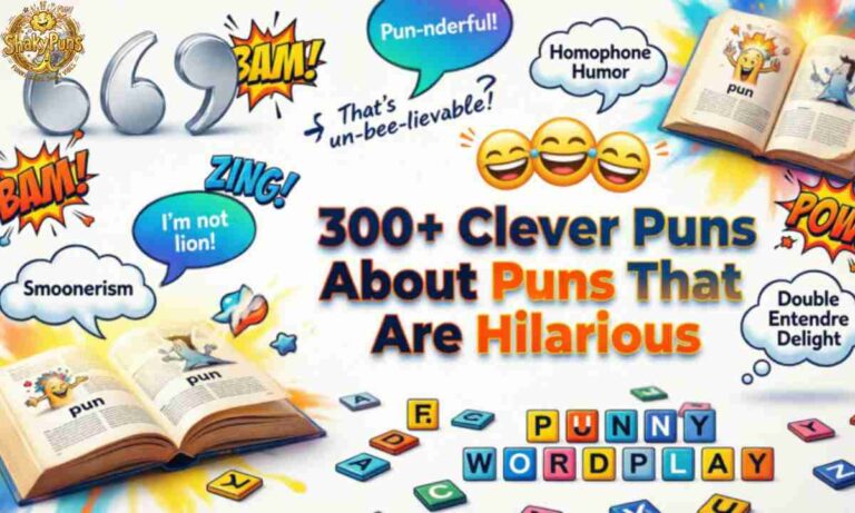 300+ Clever Puns About Puns That Are Hilarious