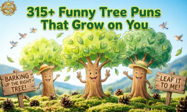 315+ Funny Tree Puns That Grow on You