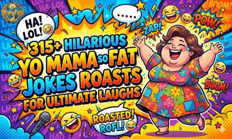 315+ Hilarious Yo Mama So Fat Jokes Roasts for Ultimate Laughs