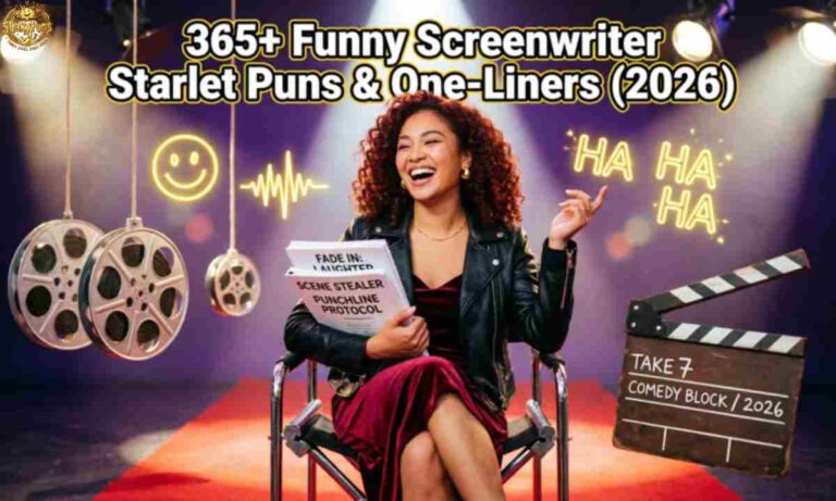 365+ Funny Screenwriter Starlet Puns & One-Liners (2026)