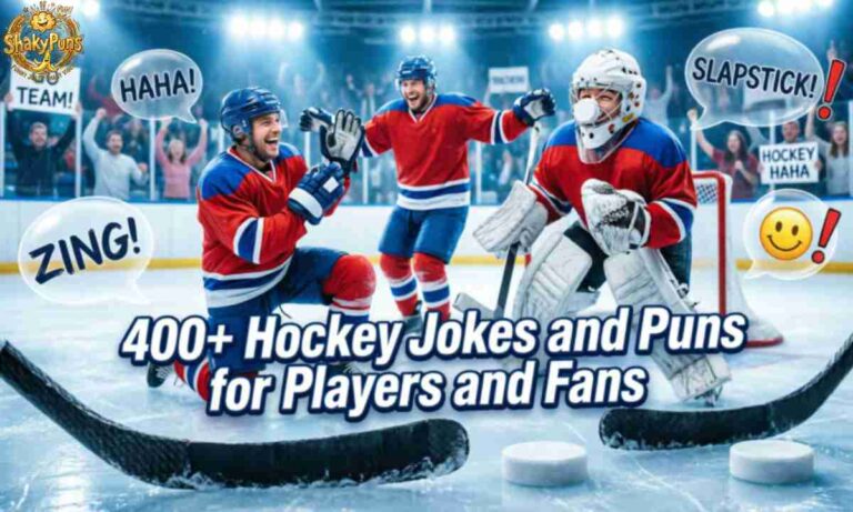 400+ Hockey Jokes and Puns for Players and Fans