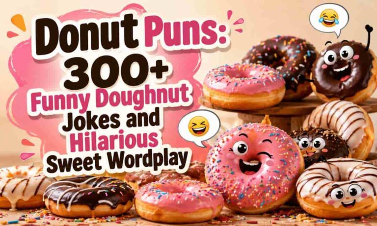 Donut Puns 300+ Funny Doughnut Jokes and Hilarious Sweet Wordplay