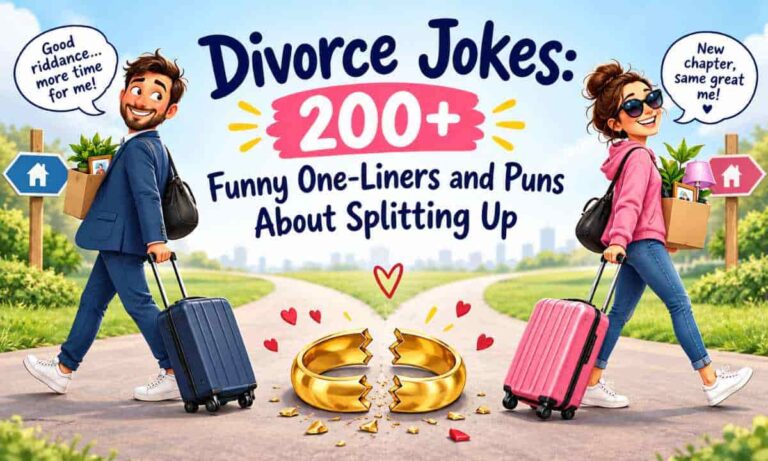 Divorce Jokes 200+ Funny One-Liners and Puns About Splitting Up