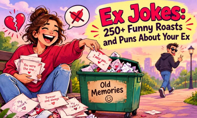 Ex Jokes 250+ Funny Roasts and Puns About Your Ex