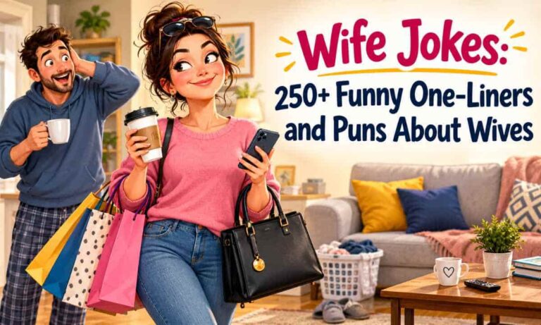 Wife Jokes 250+ Funny One-Liners and Puns About Wives